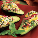 Rice-Stuffed California Avocados