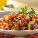 Pork and Pasta Skillet Supper