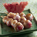 Asian Honey Soy Glazed Watermelon Balls