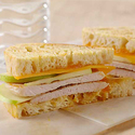 Stuffed Pork, Cheddar and Apple Panini